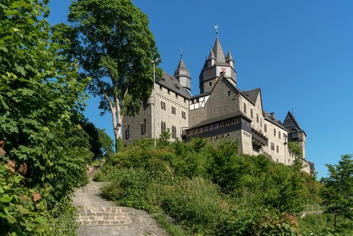 Zum Tag der Gärten und Parks am 15. Juni finden an der Burg Altena um 13 und 15 Uhr kostenlose Führungen durch den Weyhe-Park statt. Foto: Stephan Sensen/Märkischer Kreis