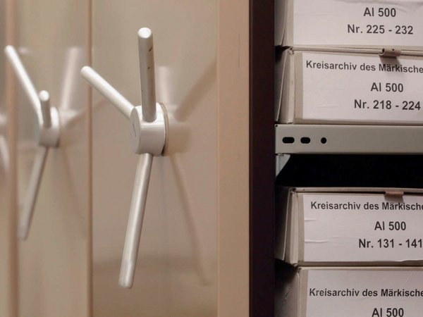 Kreisarchiv Regale