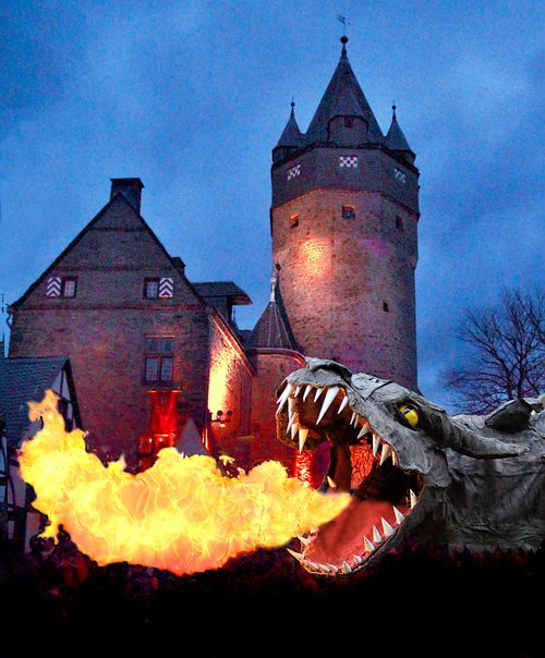 Anno Tuck 2026: Vom 31. Juli bis 2. August erobern Ritter und Drachen die ehrwürdigen Mauern der Burg Altena. Foto: Michelle Wolzenburg/Märkischer Kreis