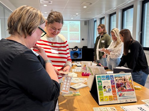 Praxisnahe Vertiefung: In sechs Workshops konnten die Teilnehmerinnen und Teilnehmer neue Impulse mitnehmen. Foto: Katharina Buschmann / Märkischer Kreis