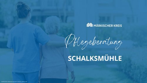 Pflegeberatung Schalksmühle. Grafik: Märkischer Kreis