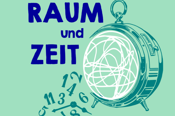 Zwischen Raum und Zeit - Plakatmotiv für das Schulfest der Schule an der Höh am 9. Mai.