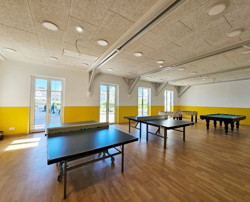 Die sanierte Turnhalle ist seit dem 14. März dieses Jahres fertiggestellt. Foto: Märkischer Kreis