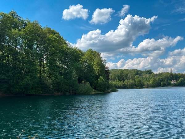Fürwiggetalsperre an einem Sommertag