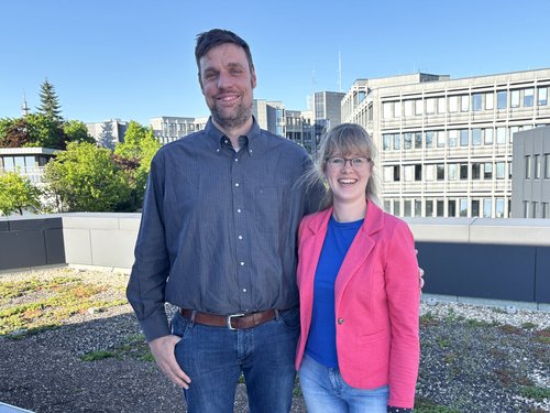 Gregor Heggemann und Alexandra Scharpe sind das neue Klima-Team beim Märkischen Kreis. Foto: Hannah Heyn / Märkischer Kreis