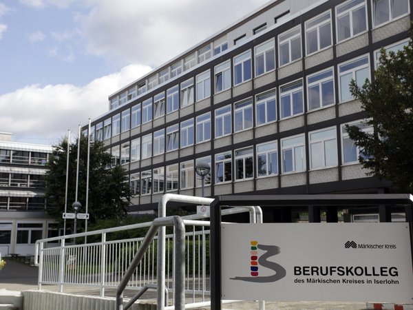 Im Berufskolleg des Märkischen Kreises an der Hansaallee in Iserlohn findet am 27. Juni die Informationsveranstaltung statt. Foto: Raffi Derian / Märkischer Kreis