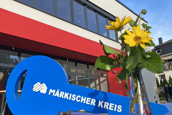 Profitiert vom Pooling-Projekt zum Einsatz von Integrationskräften: Die Wilhelm-Busch-Förderschule in Hemer. Foto: Alexander Bange / Märkischer Kreis