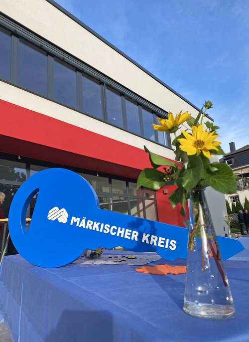 Profitiert vom Pooling-Projekt zum Einsatz von Integrationskräften: Die Wilhelm-Busch-Förderschule in Hemer. Foto: Alexander Bange / Märkischer Kreis